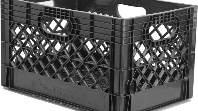 Milk Crate for Household Storage Review