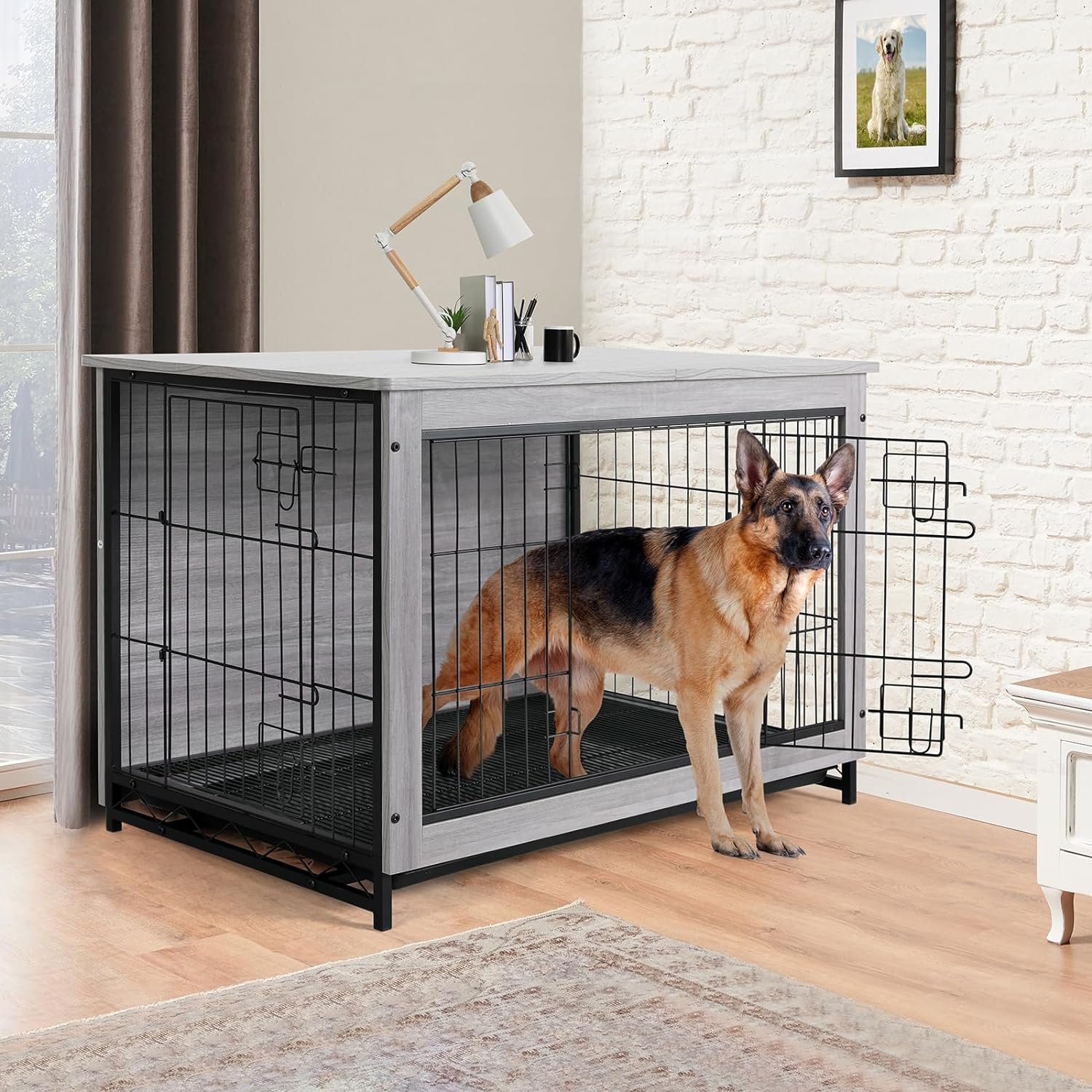TLSUNNY Dog Crate Furniture Review