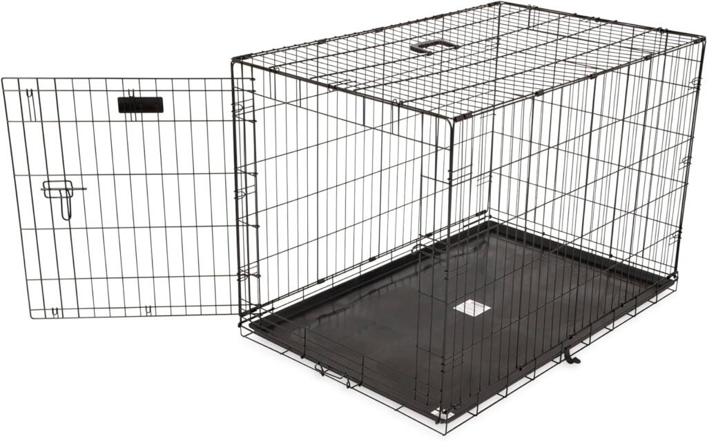 Precision Pet Products One Door Provalue Wire Dog Crate, 30 Inch, For Pets 30-50 Lbs, With 5-Point Locking System