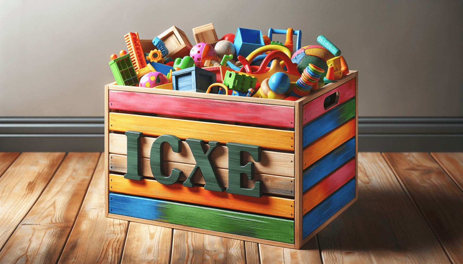 Create Your Own Personalized Crate Toy Box