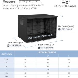 Explore Land 48 inches Dog Crate Cover Review